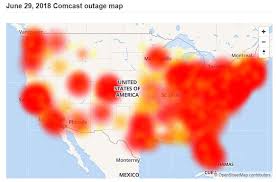 Fiber Cut Triggers Multi State Internet Outage For Comcast