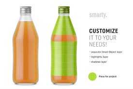 Apple Juice Bottle Mockup Bottle Mockup Bottle Juice Bottles