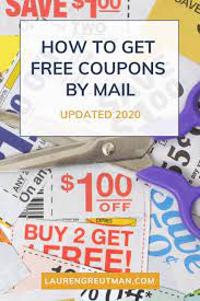 How To Get Free Coupons By Mail 6 Simple Tips For Huge Savings Free Coupons By Mail Coupons By Mail Free Coupons