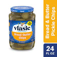 Reviewed in the united states on november 5, 2018. Vlasic Bread And Butter Pickles Sweet Pickle Chips 24 Oz Jar Walmart Com Walmart Com