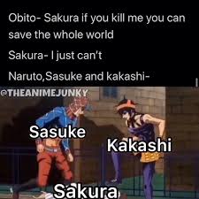 Sakura Had One Job Follow The Backup Page Theanimejunky 2 Ignore Hashtag Anime Yu Anime Life Fullmetal Alchemist Naruto Memes