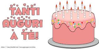 Compleanno Torta Tanti Auguri A Te Cartolina Di Compleanno Buon Compleanno Compleanno