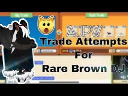 Trade Attempts For Rare Brown Dj Ajpw Worth According To Wiki Youtube