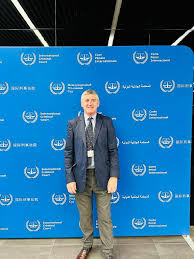 Visiting the International Criminal Court in The Hague for conference