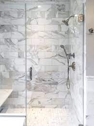 It can be used in indoor areas from living rooms to kitchens, and it can be easily cleaned and maintained. Artistic Tile I This Master Bathroom Is All Calacatta Gold From The Polished Modulated Floo Bathroom Remodel Shower Bathroom Remodel Master Bathrooms Remodel