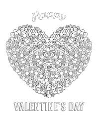 There are coloring pages of flowers, animals, hearts, robots, rainbows, and even unicorns. Valentines Day Coloring Pages For Adults Best Coloring Pages For Kids