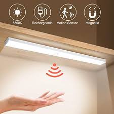 Led under cabinet lighting，motion sensor light rechargeable,derlson wireless led night light for wardrobe,closet,drawer,hallway,attics (1 pack. Under Cabinet Lighting 68 Led Motion Sensor Under Counter Lighting Portable Rechargeable Night Light Under Counter Luminarias Externas Ideias Led