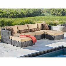 Niko 6 Piece Modular Seating Set By Sirio Best Outdoor Furniture Outdoor Seating Set Deck Seating