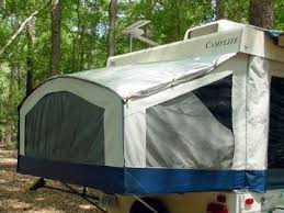 Solar Bunk End Covers Keep Cooler And Darker For Sleeping Velcro Clips Pop Up Camper Tent Trailer Remodel Tent Trailer
