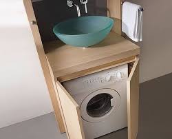 Comment Integrer Le Lave Linge Dans Son Interieur 31 Idees Lavabo Sous Vasque Linge Dans La Salle De Bain Travaux Salle De Bain