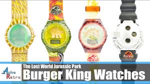 1997 burger king the lost world; 1997 The Lost World Jurassic Park Burger King Watches Review Youtube