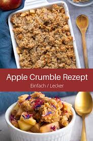 Apple Crumble Rezept In 2020 Rezepte Apple Crumble Rezept Crumble Rezept