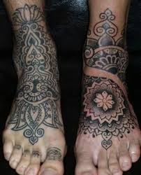 Pin By Adam Butler On Claire Might Like This Henna Tattoo Foot Foot Tattoos Tribal Foot Tattoos