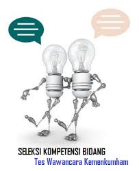 Lihat soal tes calon pegawai negeri sipil (cpns) / aparatur sipil negara (asn) lainnya dari bahassoalcpns.com dengan cara klik disini.jika kamu butuh latihan soal cpns seleksi kemampuan dasar (skd) dan seleksi kemampuan bidang (skb) lainnya silahkan whatsapp chat admin di 08568669003. Seleksi Kompetensi Bidang Wawancara Kemenkumham Asn Cpns