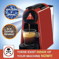 Coffee, tea & espresso makers. Buy Caffenu Cleaning Capsules Compatible With Nespresso Originaline Machines Quick And Powerful Cleaner For Brewing Chamber Exits Through Spout Not For Vertuo Food Safe 5 Cleaning Pods Online In Vietnam B0166okouo