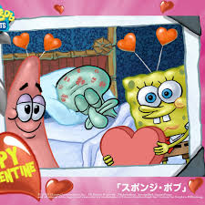 Valentine's day is a spongebob squarepants episode from season 1. Spongebob And Patrick Valentine S Day 1024x1024 Wallpaper Teahub Io