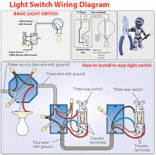 Light activated switch circuit diagram Light Switch Wiring Diagram Car Construction