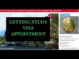 How To Get Appointment At The Italian Embassy Youtube