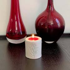 Votive candles are so inexpensive, which is what makes this glittery votive such a must have. Air Dry Clay Candle Holder For Christmas Artsy Pretty Plants