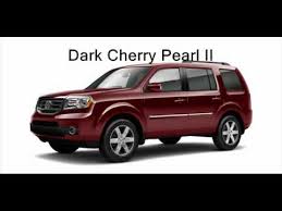 2012 Honda Pilot Colors