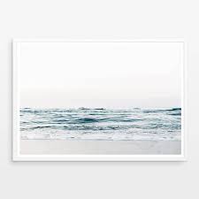Ocean Print Ocean Wall Art Coastal Decor Ocean Art Sea Etsy In 2021 Ocean Wall Art Ocean Art Wall Prints