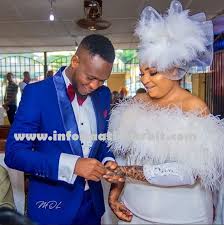 Actress, Abimbola Ogunnowo Finally Marries Her Younger Lover 'codedly'  (photos)