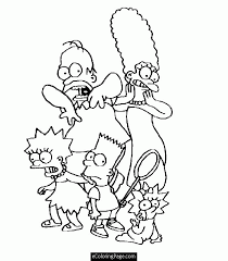 Click on the image to view the pdf. Simpson Coloring Pages Coloring Home