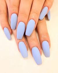 6 This Plain Polish Looks So Trendy With A Matte Topcoat Fake Nails Elegant Nails Nails