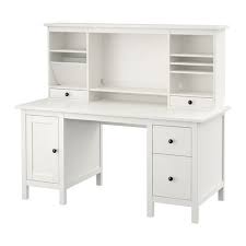 Hemnes White Stain Desk With Add On Unit 155x137 Cm Ikea Ikea Hemnes Desk Ikea Ikea Computer Desk