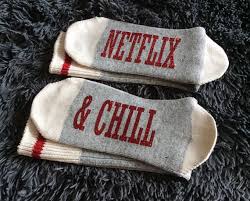 Netflix Socks Netflix Chill Netflix And Chill Clothing Netflix And Chill Chill Gifts Netflix Gift