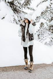 Winter White Snow Outfits For Women Winter Outfits Warm Winter Outfits Women