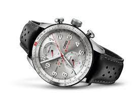Oris Audi Sport Chronograph In Titanium Best Gifts For Men Leather Watch Chronograph