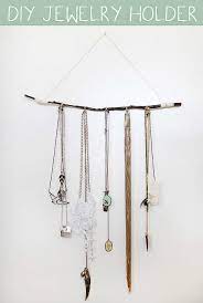 This jewelry holder brings all your favorite pieces to life by putting them out on display. 15 Easy To Make Diy Jewellery Holders Wetellyouhow