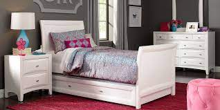 Always make sure to measure the space you want to put your bed in carefully, and read the product descriptions and sizes, to be sure that your dream bed will fit. Kids Ivy League White 6 Pc Full Sleigh Bedroom Girls Bedroom Sets Twin Bedroom Sets Bedroom Sets