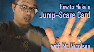 How to Make a Jump-Scare Card with Mr. Nicolson