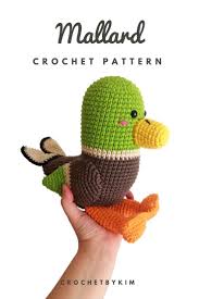 Crochet Pattern Drake The Mallard Amigurumi Pattern Amigurumi Bird Crochet Duck Crochet Animal Stuffed Toy Pdf Crochet Patterns Amigurumi Crochet Patterns Crochet