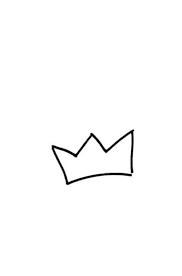 Black And White Crown Png 