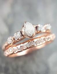 Diamond Engagement Rings Brown Perhiasan Pernikahan Perhiasan Cantik Cincin Perhiasan