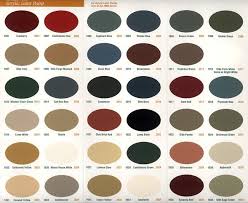 Old Century Paint Color Chart Colors And Sizes Can Be