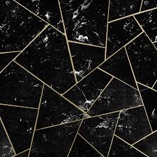 Black And Gold Pattern Wallpaper Buy Black Marble Gold Geometric 1 Wall Mural Free Us Shipping At Happywall Com Black Marble Marble Wallpaper Gold Geometric
