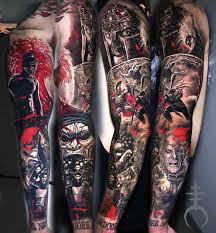 Below, we are going to mention lion and cross tattoo. Sleeve Meaningful Sparta Tattoo Novocom Top