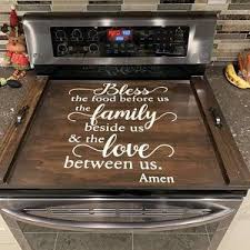 This build is for stoves with the raised burners not a flat top. 17 Best Flat Top Stove Covers Ideas Wooden Stove Top Covers Stove Cover Flat Top Stove