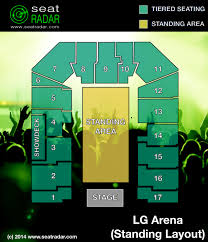 Lg Arena Birmingham Seatradar Com