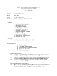 Laporan minit mesyuarat panitia sains bil.1/2010. Minit Mesyuarat Panitia Matematik Ke 4