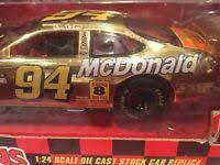 Bill elliott 1998 #94 mcdonalds gold ford taurus 1/24 hood open diecast car 50th. 1948 98 Mcdonald S Nascar 50th Anniversary Glasses Bill Elliot 4 Glass Set Bw A5 Ebay