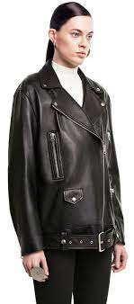 Acne Studios More Black Leather Jacket Style Leather Jacket Leather Jackets Women