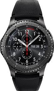 Just got yourself a second hand galaxy s8? Best Buy Samsung Gear S3 Frontier Smartwatch 46mm Dark Gray Sm R760ndaaxar