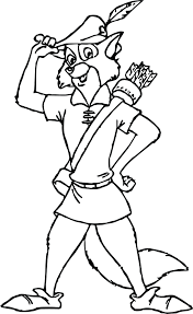 Robin Hood Coloring Pages Best Coloring Pages For Kids In 2020 Fox Coloring Page Coloring Pages Disney Coloring Pages