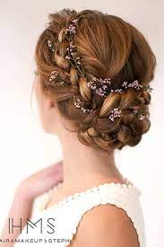 50 Gorgeous Prom Hairstyles For Long Hair Society19 Flower Crown Hairstyle Medium Length Hair Styles Medium Hair Styles