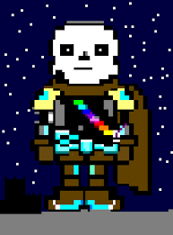 Error!sans tries to enjoy himself the best way possible by watching undernovela, but he makes a horrifying discovery that would place the aus at risk. Sans Ink Pixel Mistake Underverse 0 4 Gif Undertale Aus Amino